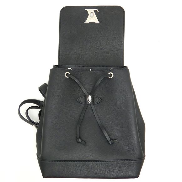 Louis Vuitton LockMe Backpack Calf Noir Black - Picture 7 of 8